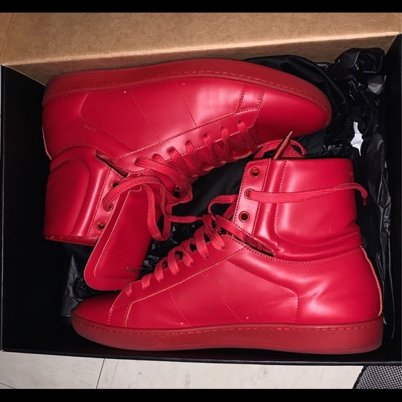 Saint Laurent Red shoes - Picture 1 of 10